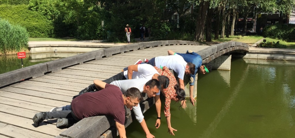 Team building environnement à Paris