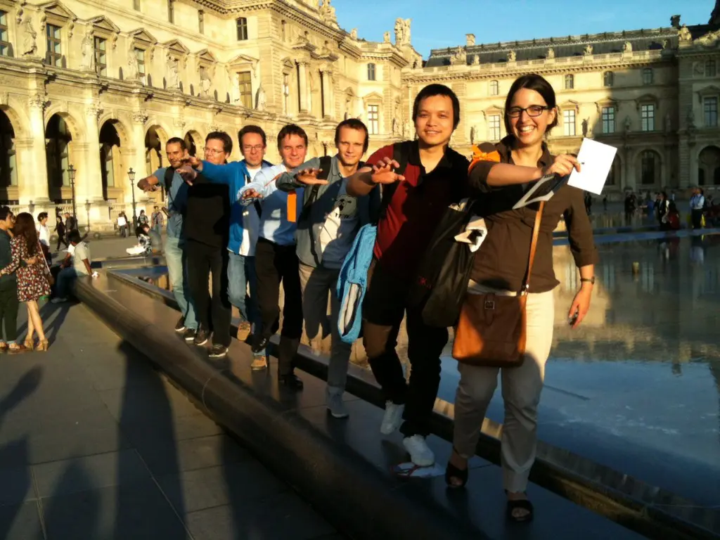 team building au musée du louvre