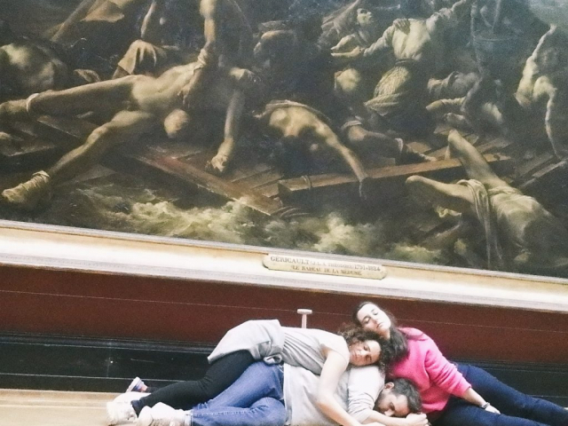 Team building insolite au Louvre