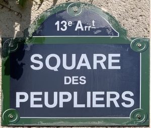 espaces verts méconnus à Paris : le square des peupliers